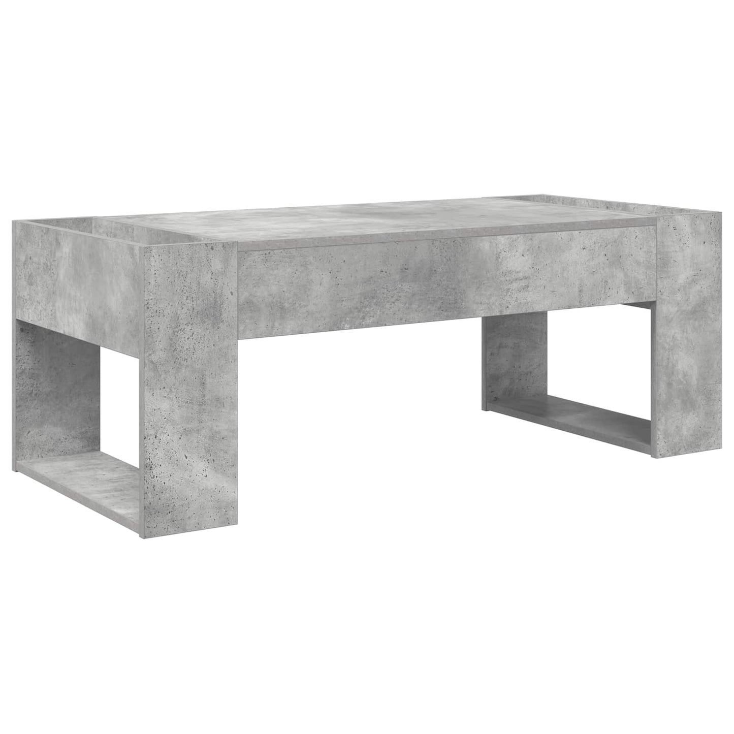 Coffee Table Concrete Grey 110 x 50 x 41 cm Engineered Wood