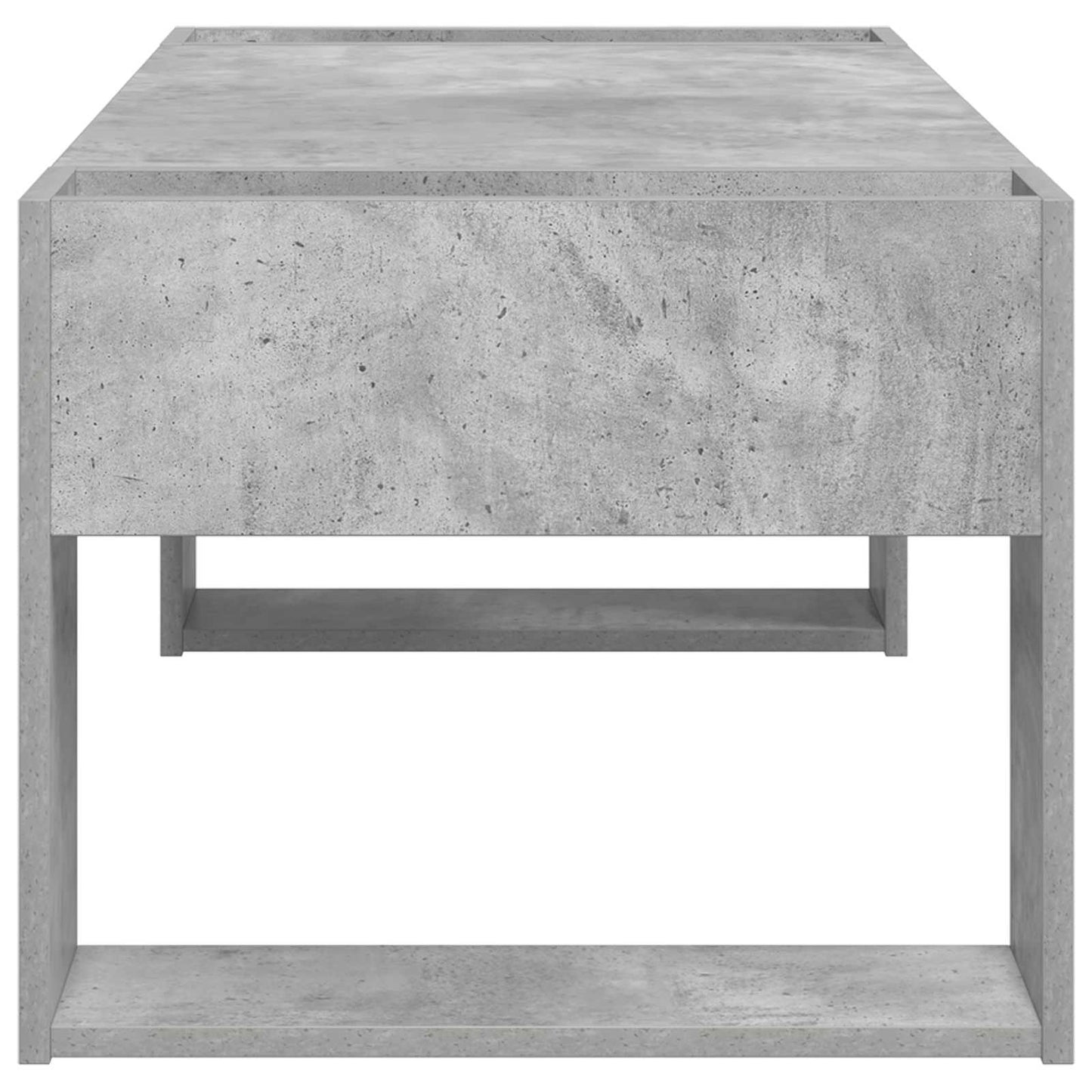 Coffee Table Concrete Grey 110 x 50 x 41 cm Engineered Wood