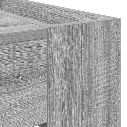Coffee Table Grey Sonoma 110 x 50 x 41 cm Engineered Wood