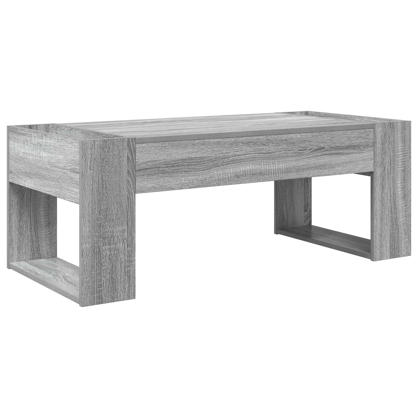 Coffee Table Grey Sonoma 110 x 50 x 41 cm Engineered Wood