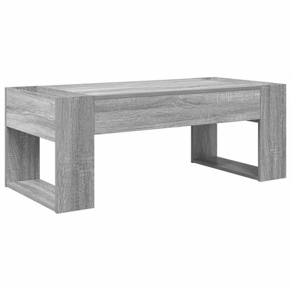 Coffee Table Grey Sonoma 110 x 50 x 41 cm Engineered Wood