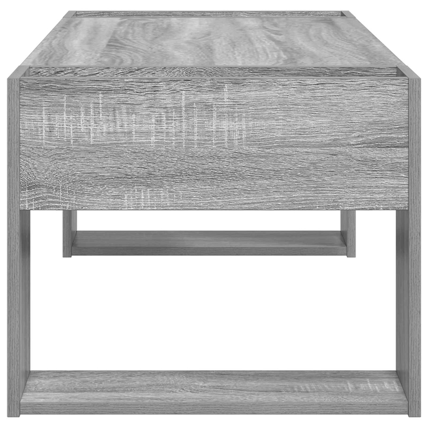 Coffee Table Grey Sonoma 110 x 50 x 41 cm Engineered Wood