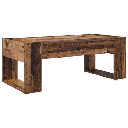 Coffee Table Old Wood 110 x 50 x 41 cm Engineered Wood