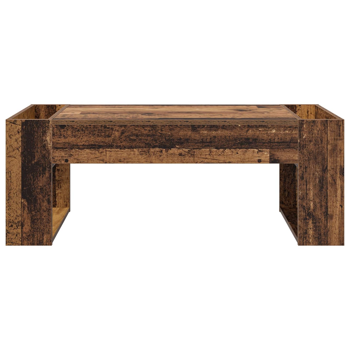 Coffee Table Old Wood 110 x 50 x 41 cm Engineered Wood