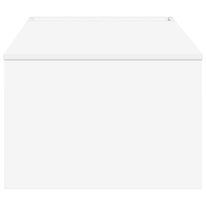 Coffee Table White 95 x 50 x 34 cm Engineered Wood