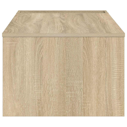 Coffee Table Sonoma Oak 95 x 50 x 34 cm Engineered Wood