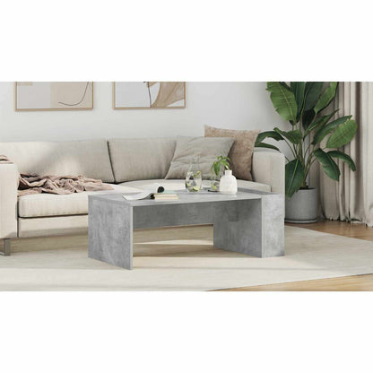 Coffee Table Concrete Grey 95 x 50 x 34 cm Engineered Wood
