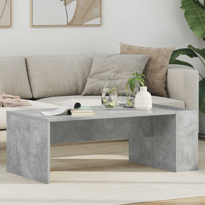 Coffee Table Concrete Grey 95 x 50 x 34 cm Engineered Wood