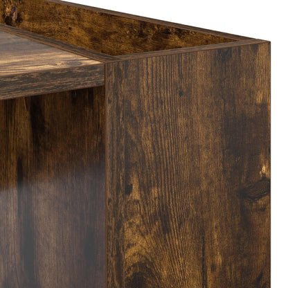 Coffee Table Smoked Oak 95 x 50 x 34 cm Engineered Wood