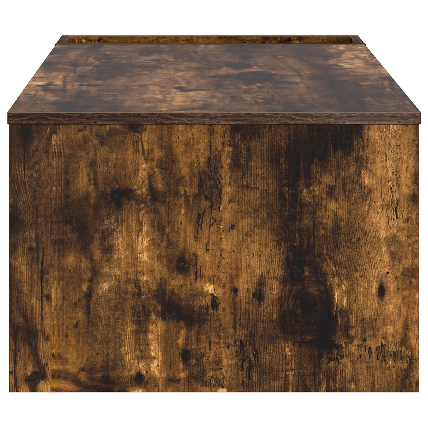 Coffee Table Smoked Oak 95 x 50 x 34 cm Engineered Wood