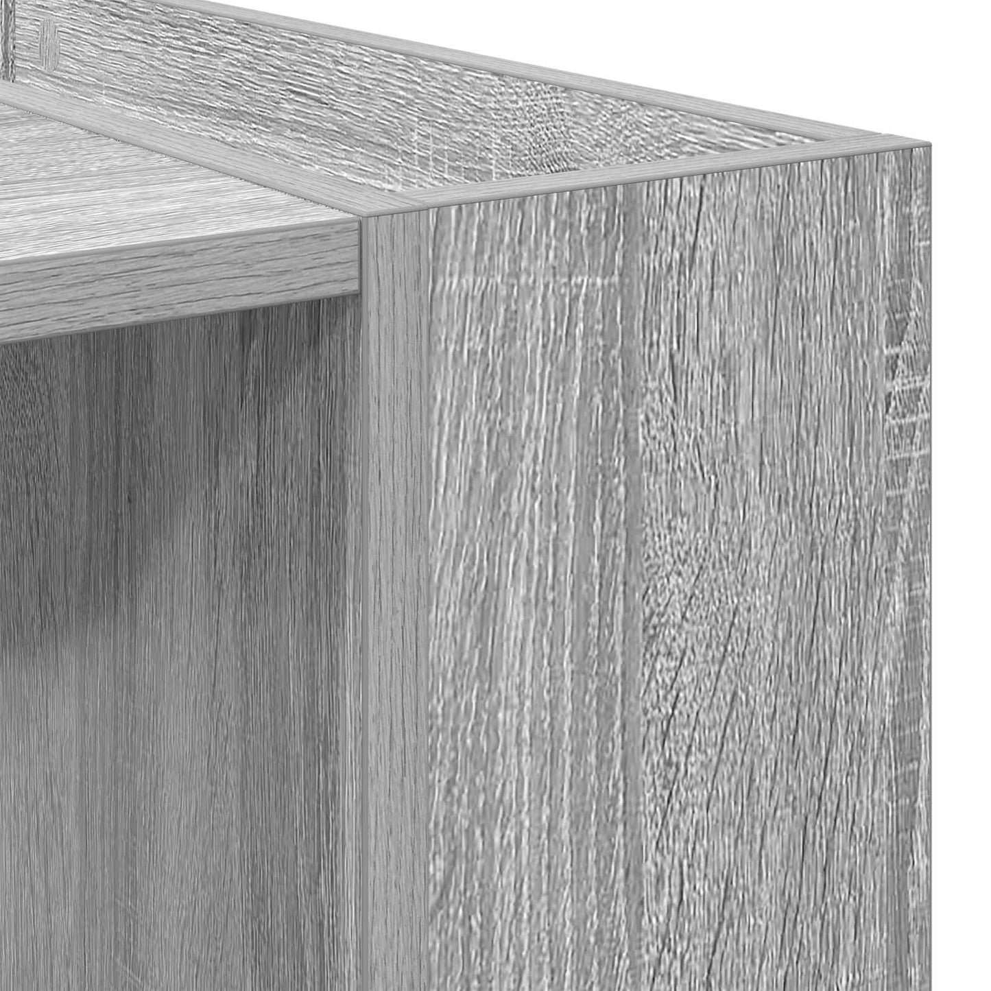 Coffee Table Grey Sonoma 95 x 50 x 34 cm Engineered Wood