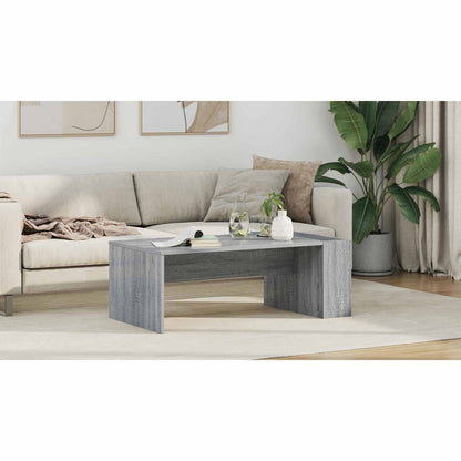 Coffee Table Grey Sonoma 95 x 50 x 34 cm Engineered Wood