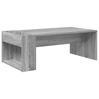 Coffee Table Grey Sonoma 95 x 50 x 34 cm Engineered Wood