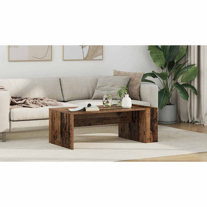 Coffee Table Old Wood 95 x 50 x 34 cm Engineered Wood