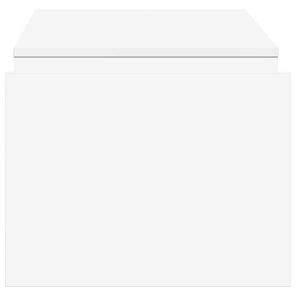 Coffee Table White 90 x 45 x 35 cm Engineered Wood