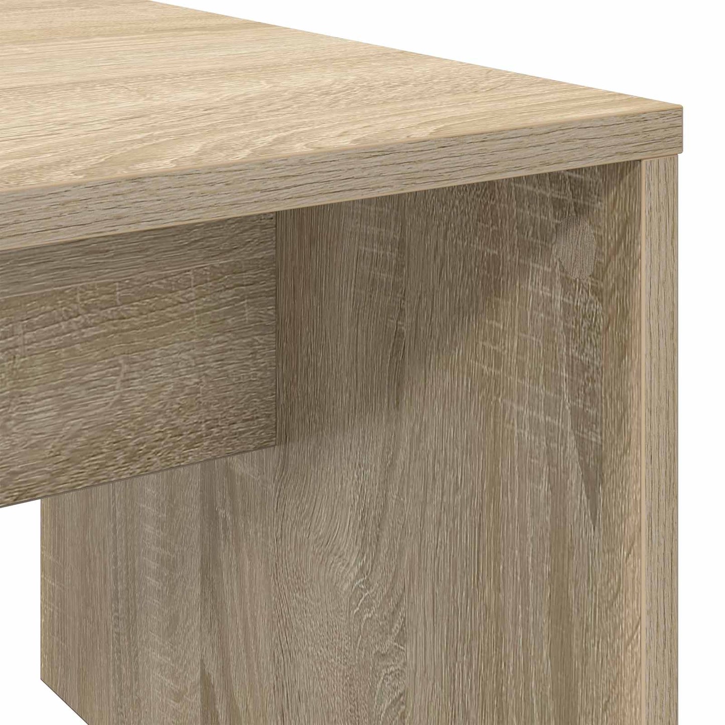 Coffee Table Sonoma Oak 90 x 45 x 35 cm Engineered Wood