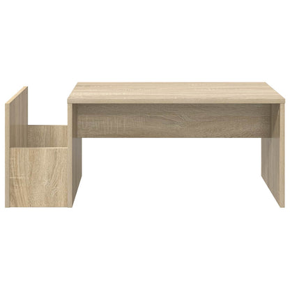 Coffee Table Sonoma Oak 90 x 45 x 35 cm Engineered Wood