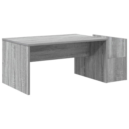 Coffee Table Grey Sonoma 90 x 45 x 35 cm Engineered Wood