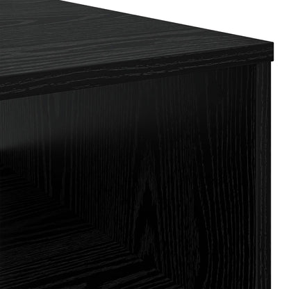 Coffee Table Black Oak 95 x 55 x 31 cm Engineered Wood