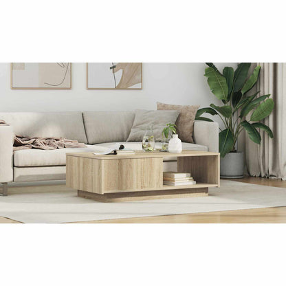 Coffee Table Sonoma Oak 95 x 55 x 31 cm Engineered Wood