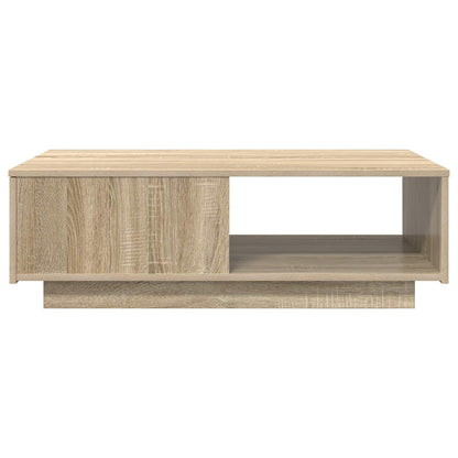 Coffee Table Sonoma Oak 95 x 55 x 31 cm Engineered Wood