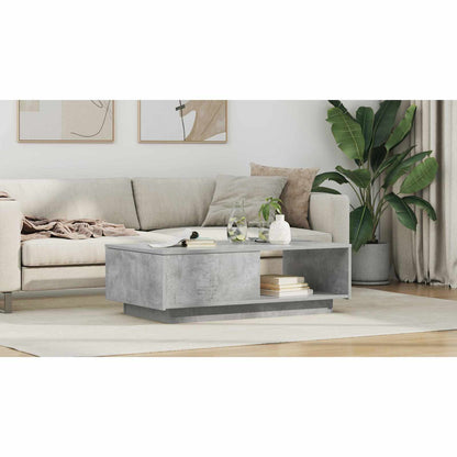 Coffee Table Concrete Grey 95 x 55 x 31 cm Engineered Wood