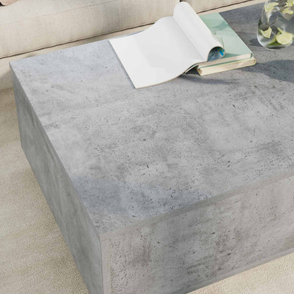 Coffee Table Concrete Grey 95 x 55 x 31 cm Engineered Wood