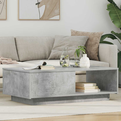 Coffee Table Concrete Grey 95 x 55 x 31 cm Engineered Wood