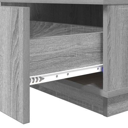 Coffee Table Grey Sonoma 95 x 55 x 31 cm Engineered Wood