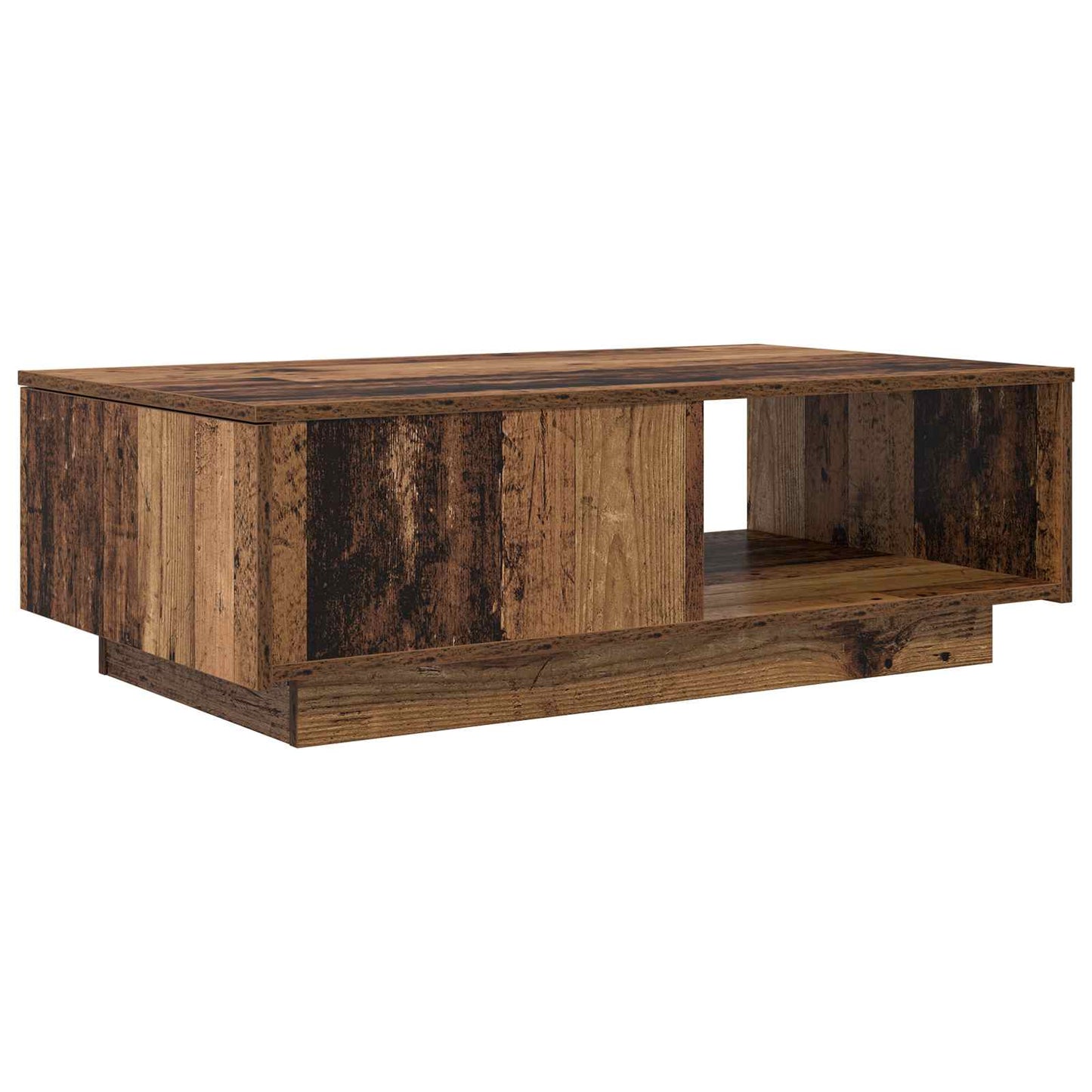 Coffee Table Old Wood 95 x 55 x 31 cm Engineered Wood