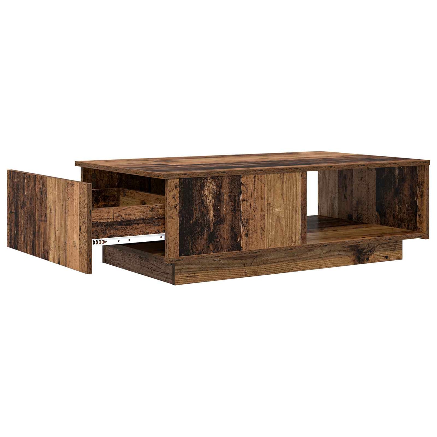 Coffee Table Old Wood 95 x 55 x 31 cm Engineered Wood