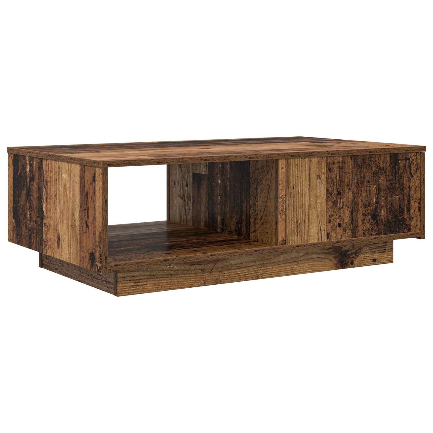 Coffee Table Old Wood 95 x 55 x 31 cm Engineered Wood