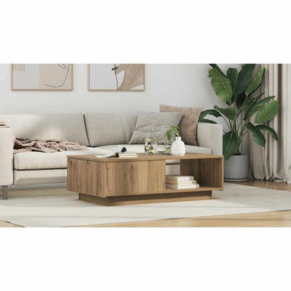 Coffee Table Artisan Oak 95 x 55 x 31 cm Engineered Wood