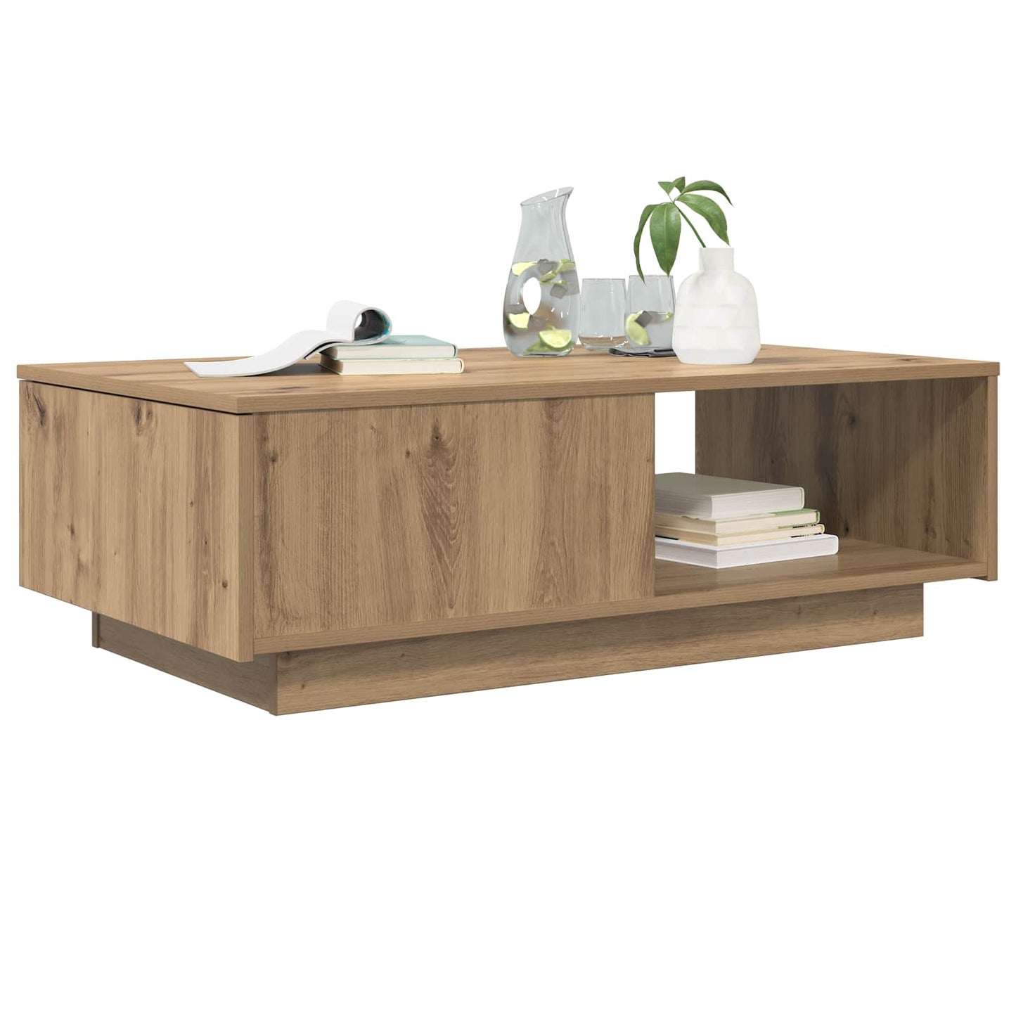 Coffee Table Artisan Oak 95 x 55 x 31 cm Engineered Wood
