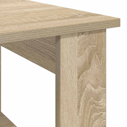 Coffee Table Sonoma Oak 72 x 50 x 50 cm Engineered Wood