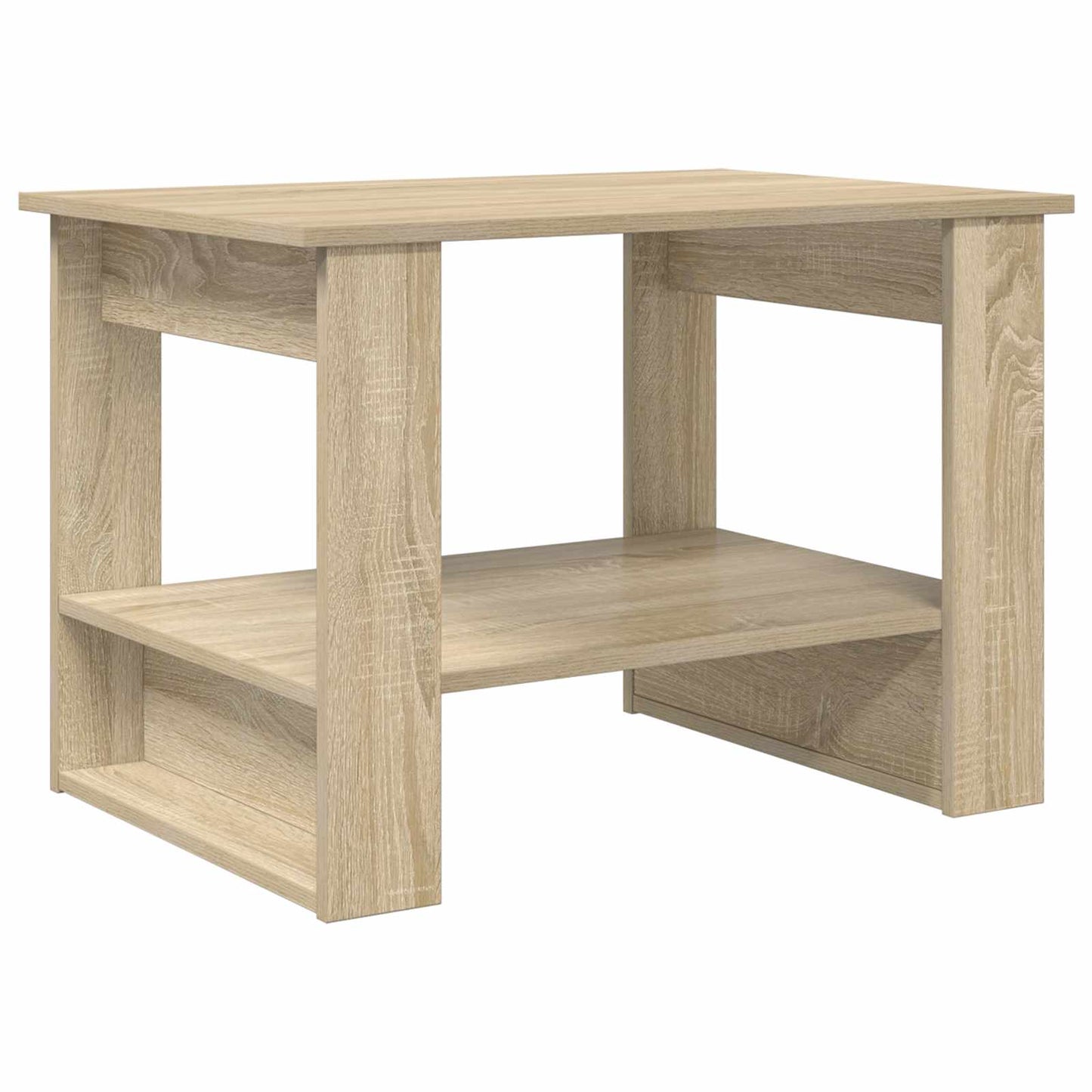 Coffee Table Sonoma Oak 72 x 50 x 50 cm Engineered Wood