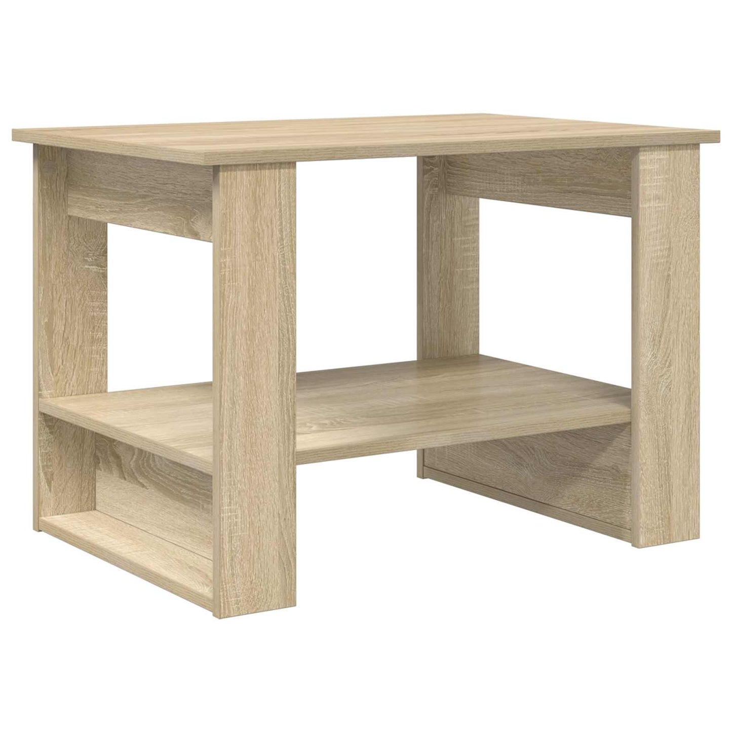Coffee Table Sonoma Oak 72 x 50 x 50 cm Engineered Wood