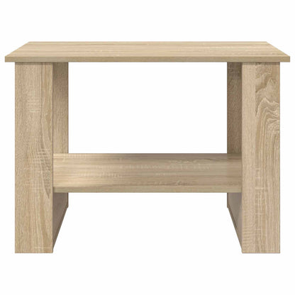 Coffee Table Sonoma Oak 72 x 50 x 50 cm Engineered Wood