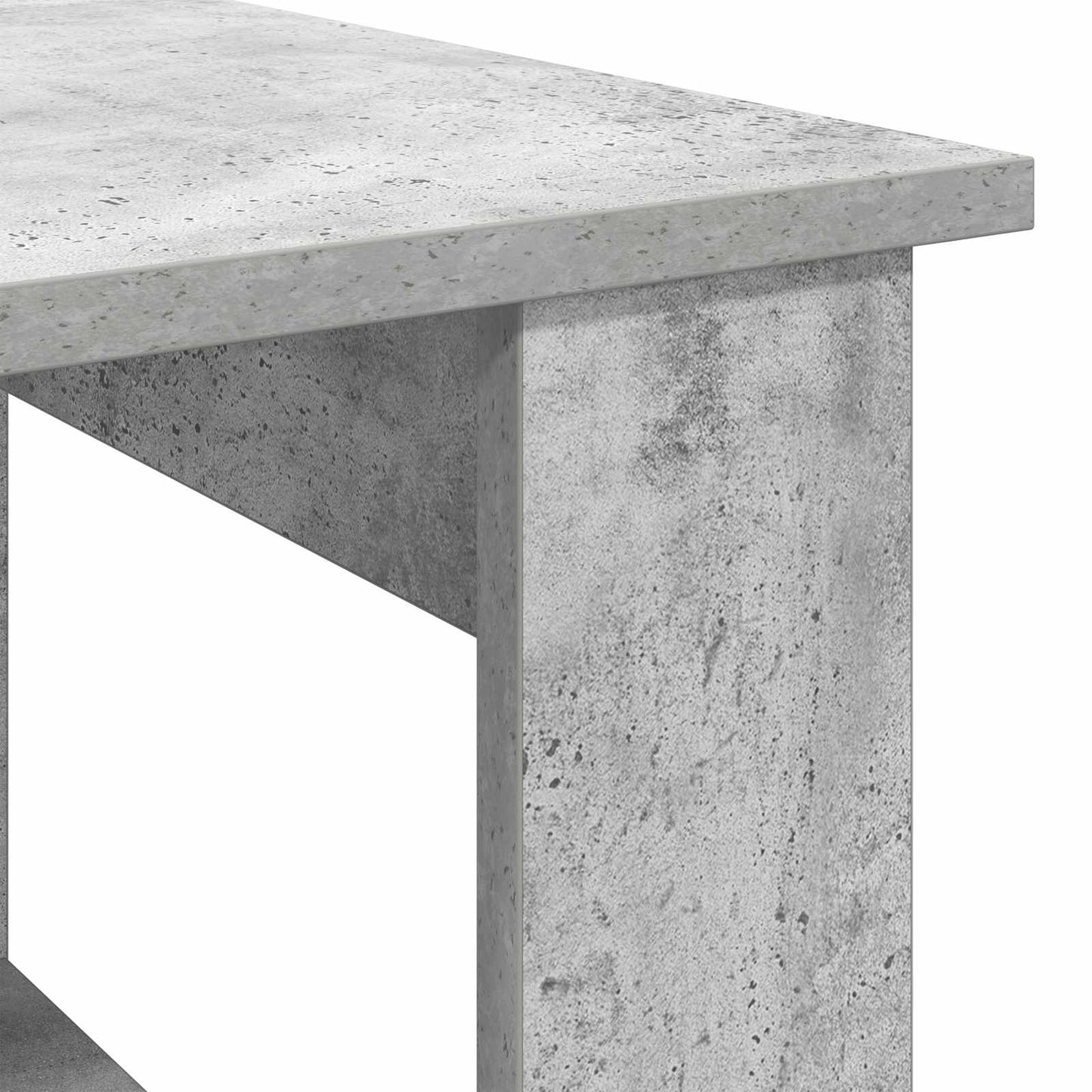 Coffee Table Concrete Grey 72 x 50 x 50 cm Engineered Wood