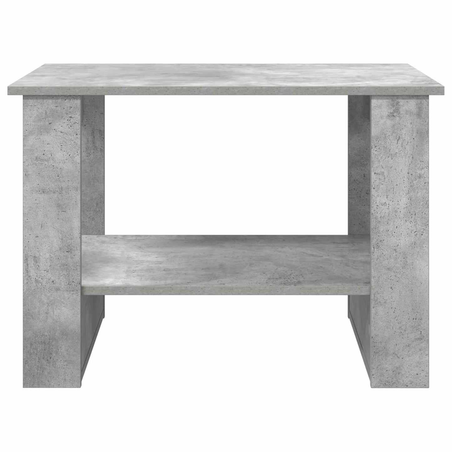 Coffee Table Concrete Grey 72 x 50 x 50 cm Engineered Wood