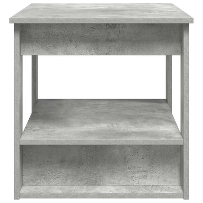 Coffee Table Concrete Grey 72 x 50 x 50 cm Engineered Wood