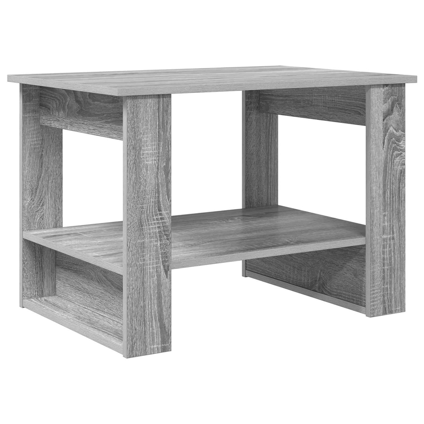 Coffee Table Grey Sonoma 72 x 50 x 50 cm Engineered Wood