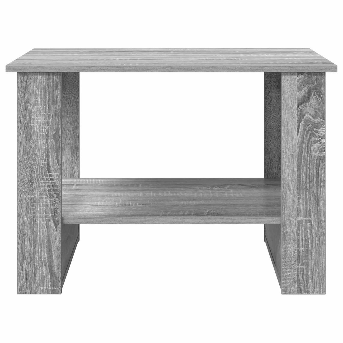 Coffee Table Grey Sonoma 72 x 50 x 50 cm Engineered Wood