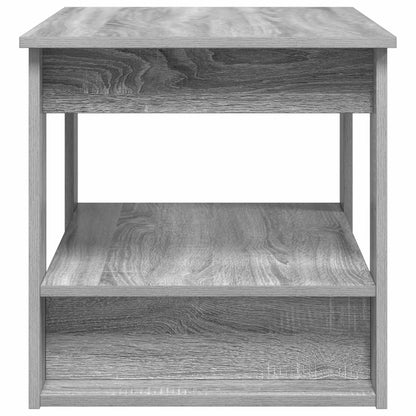 Coffee Table Grey Sonoma 72 x 50 x 50 cm Engineered Wood
