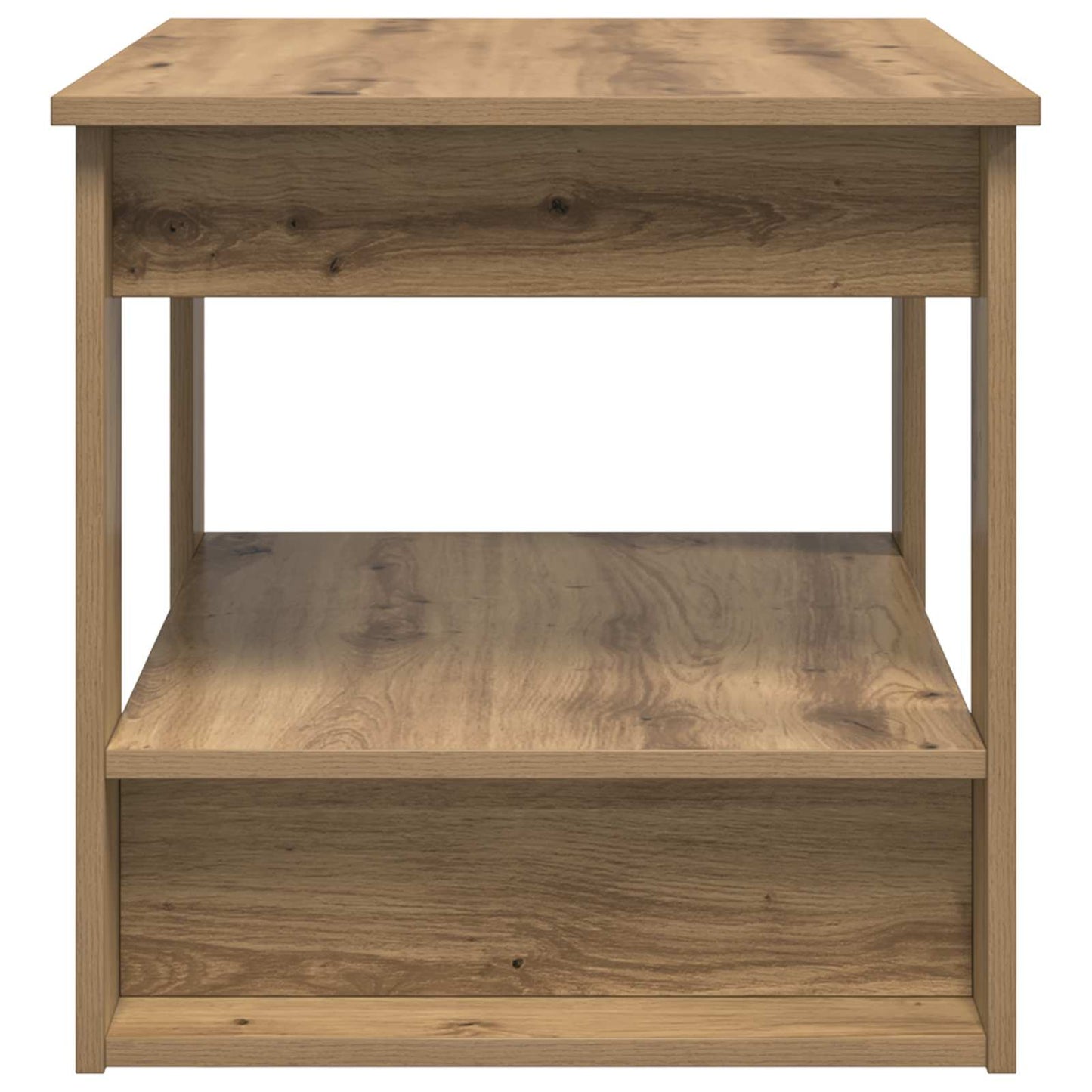 Coffee Table Artisan Oak 72 x 50 x 50 cm Engineered Wood