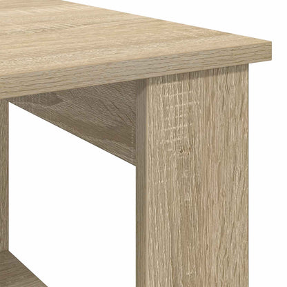 Coffee Table Sonoma Oak 51 x 50 x 50 cm Engineered Wood