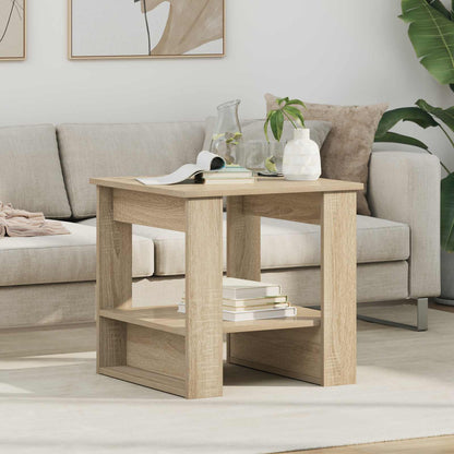 Coffee Table Sonoma Oak 51 x 50 x 50 cm Engineered Wood