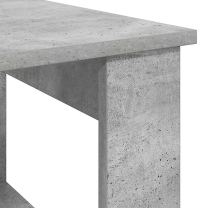 Coffee Table Concrete Grey 51 x 50 x 50 cm Engineered Wood