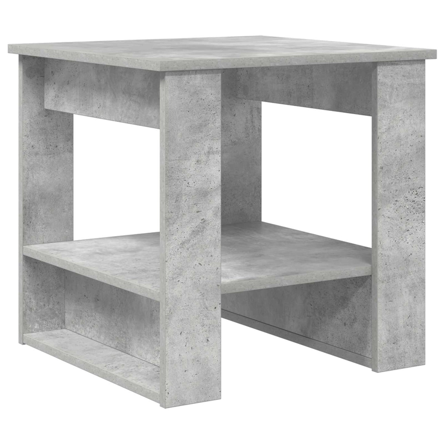 Coffee Table Concrete Grey 51 x 50 x 50 cm Engineered Wood