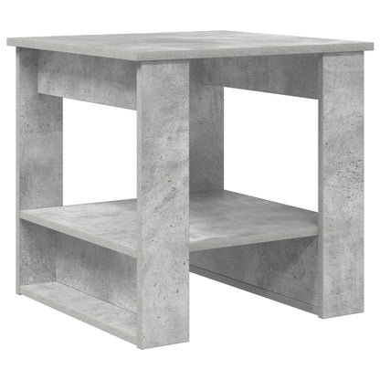 Coffee Table Concrete Grey 51 x 50 x 50 cm Engineered Wood